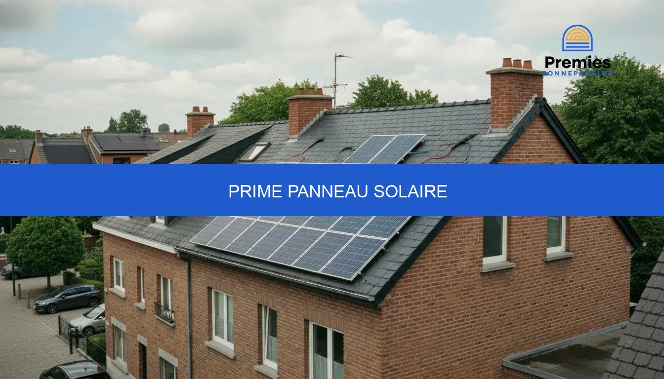 prime panneau solaire